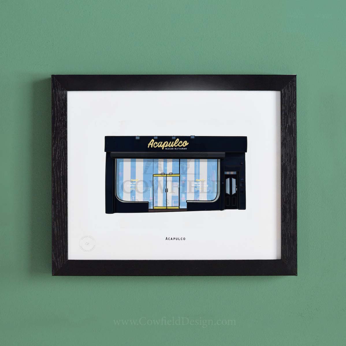 Custom Restaurant Illustration