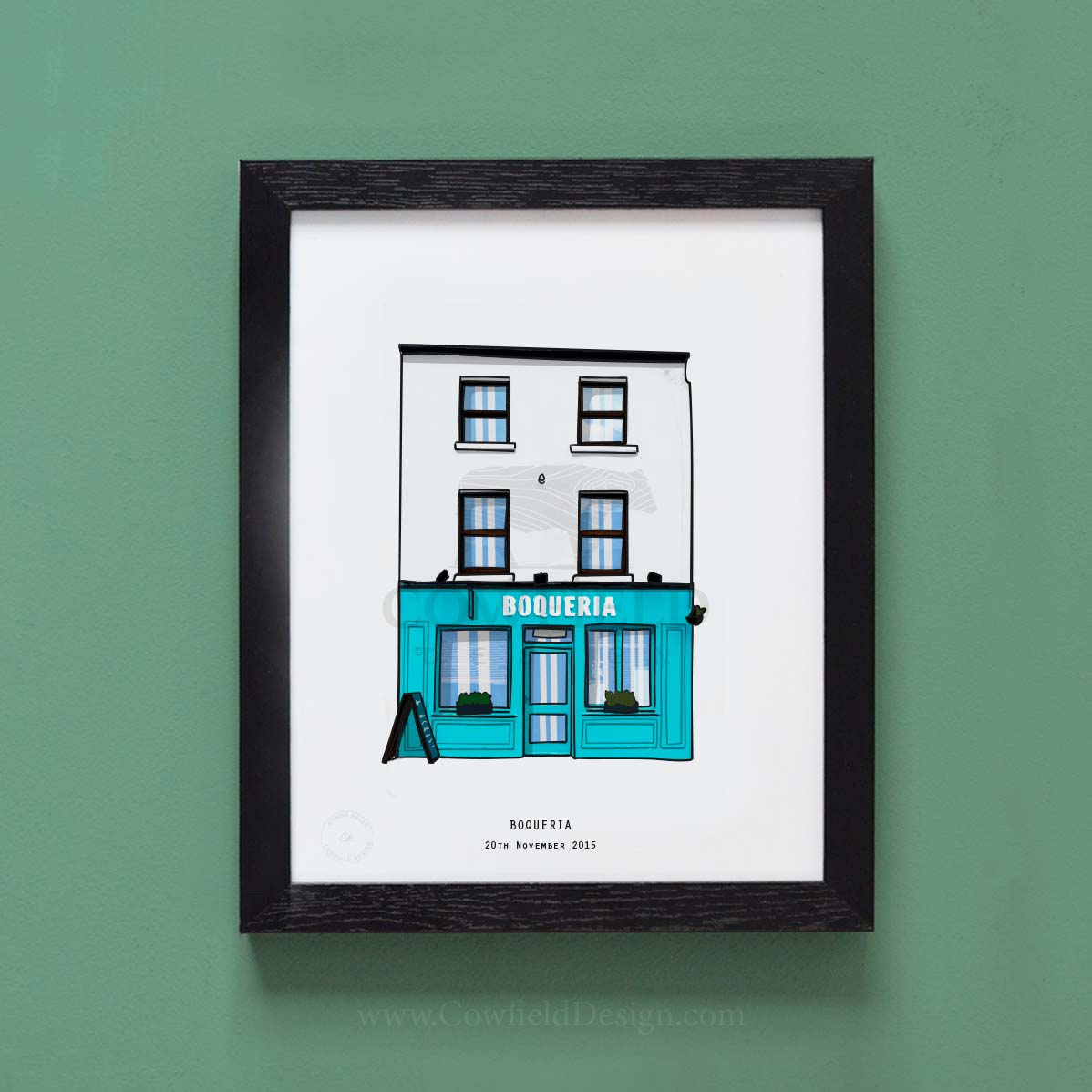 Custom Restaurant Illustration