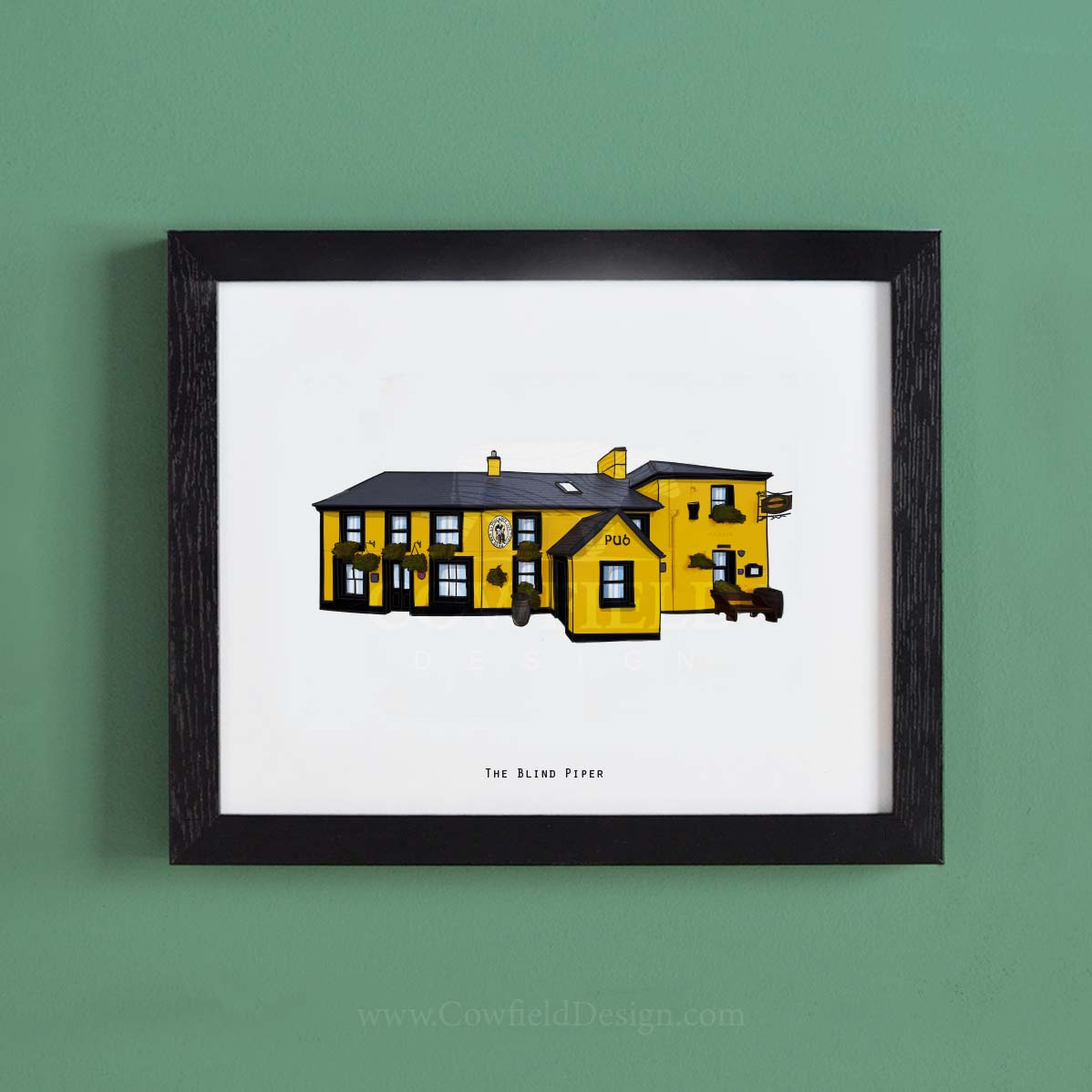 Blind Piper Illustrated Pubs of Kerry