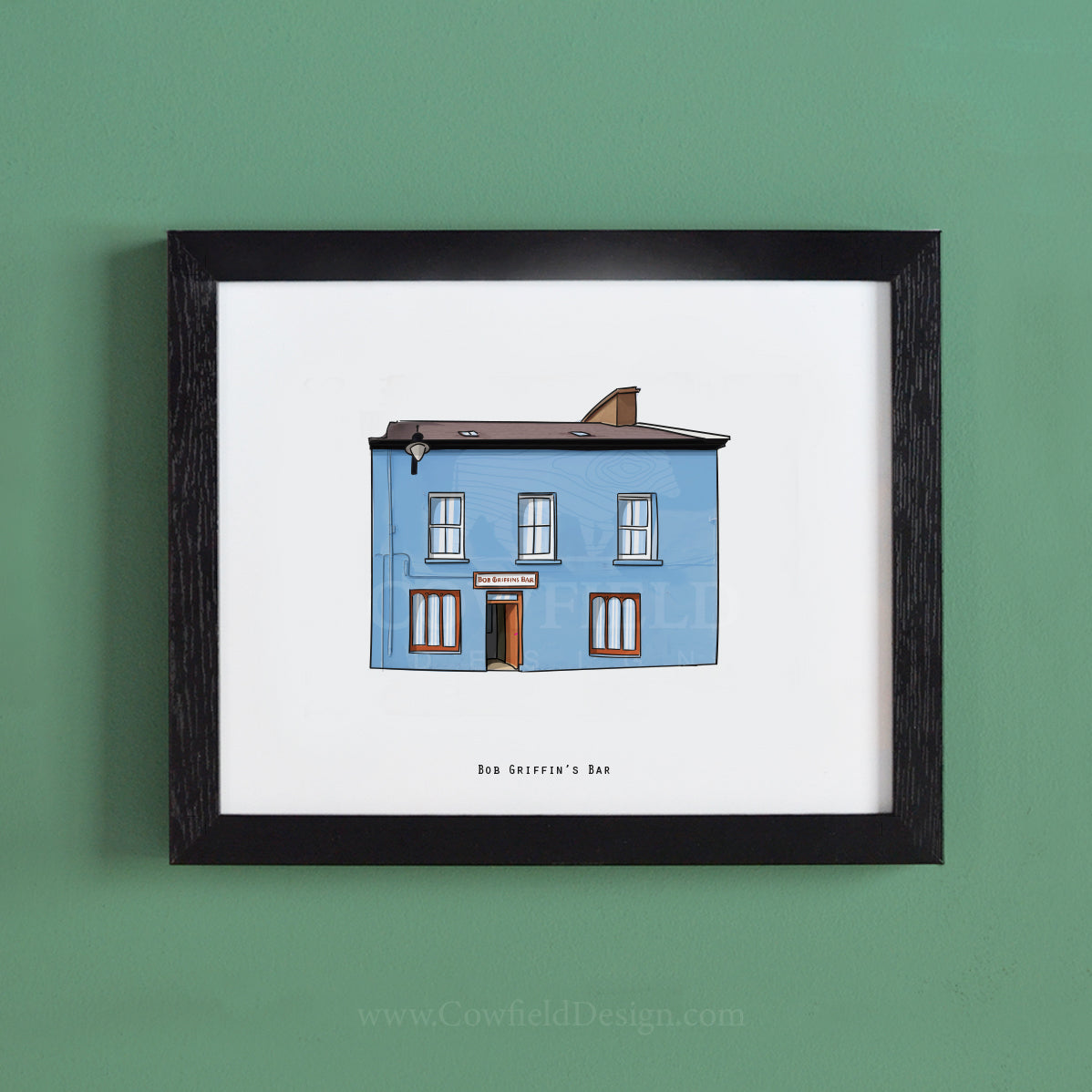 Bob Griffin’s Bar Illustrated Pubs of Kerry