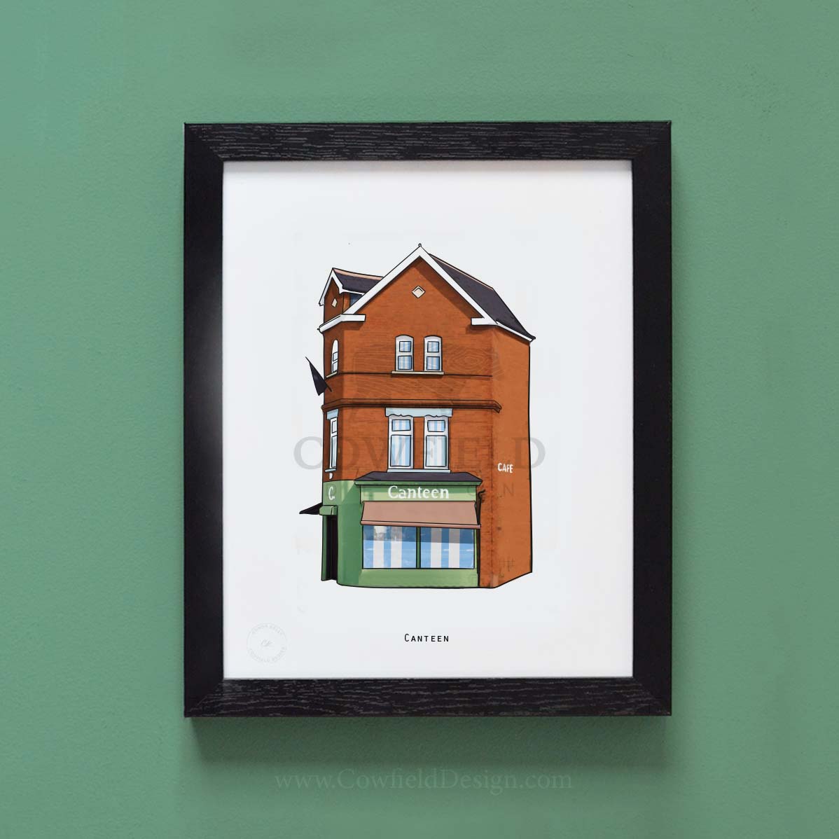 Custom Restaurant Illustration