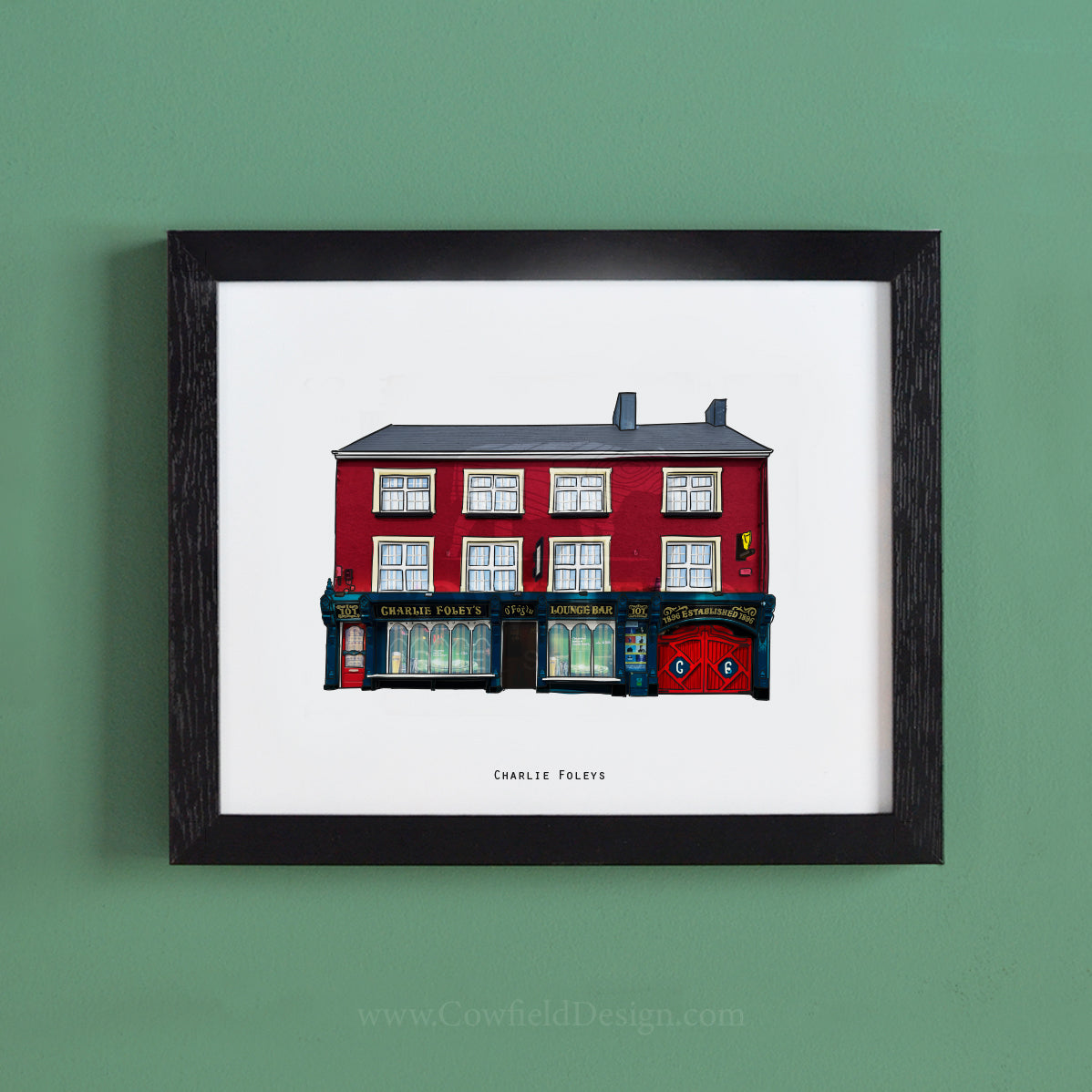 Charlie Foleys Illustrated Pubs of Kerry