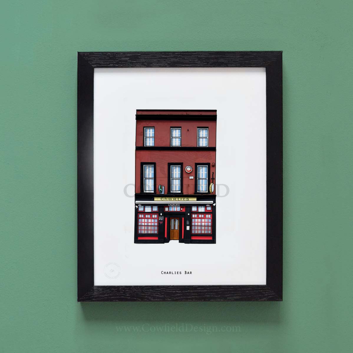 Charlies Bar Illustrated Pubs of Cork