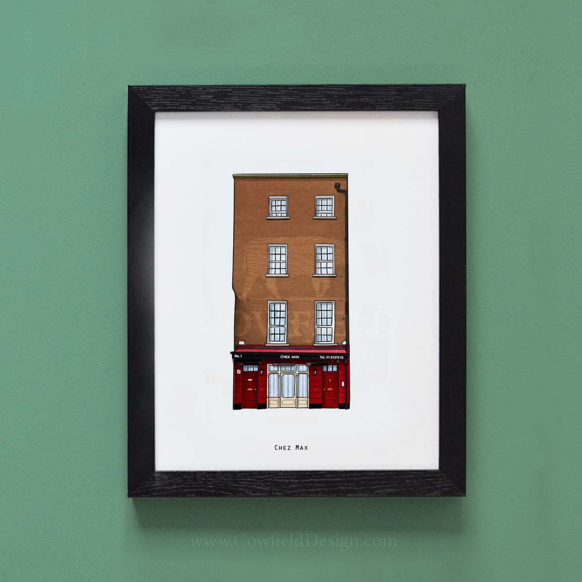Custom Restaurant Illustration