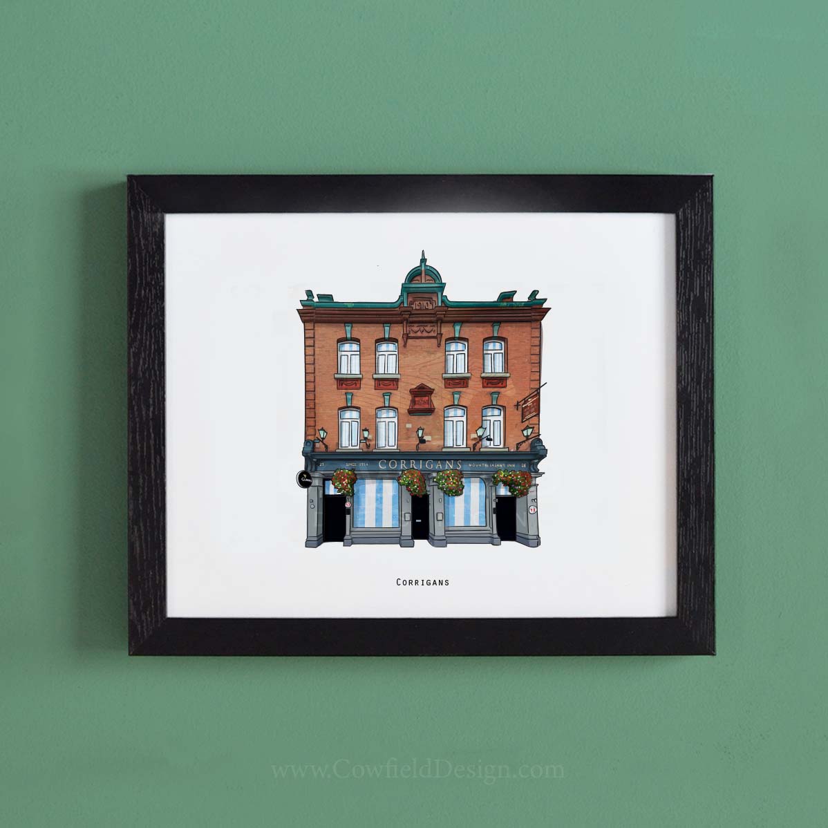 Corrigans - Dublin Illustrated pubs of Dublin 2nd