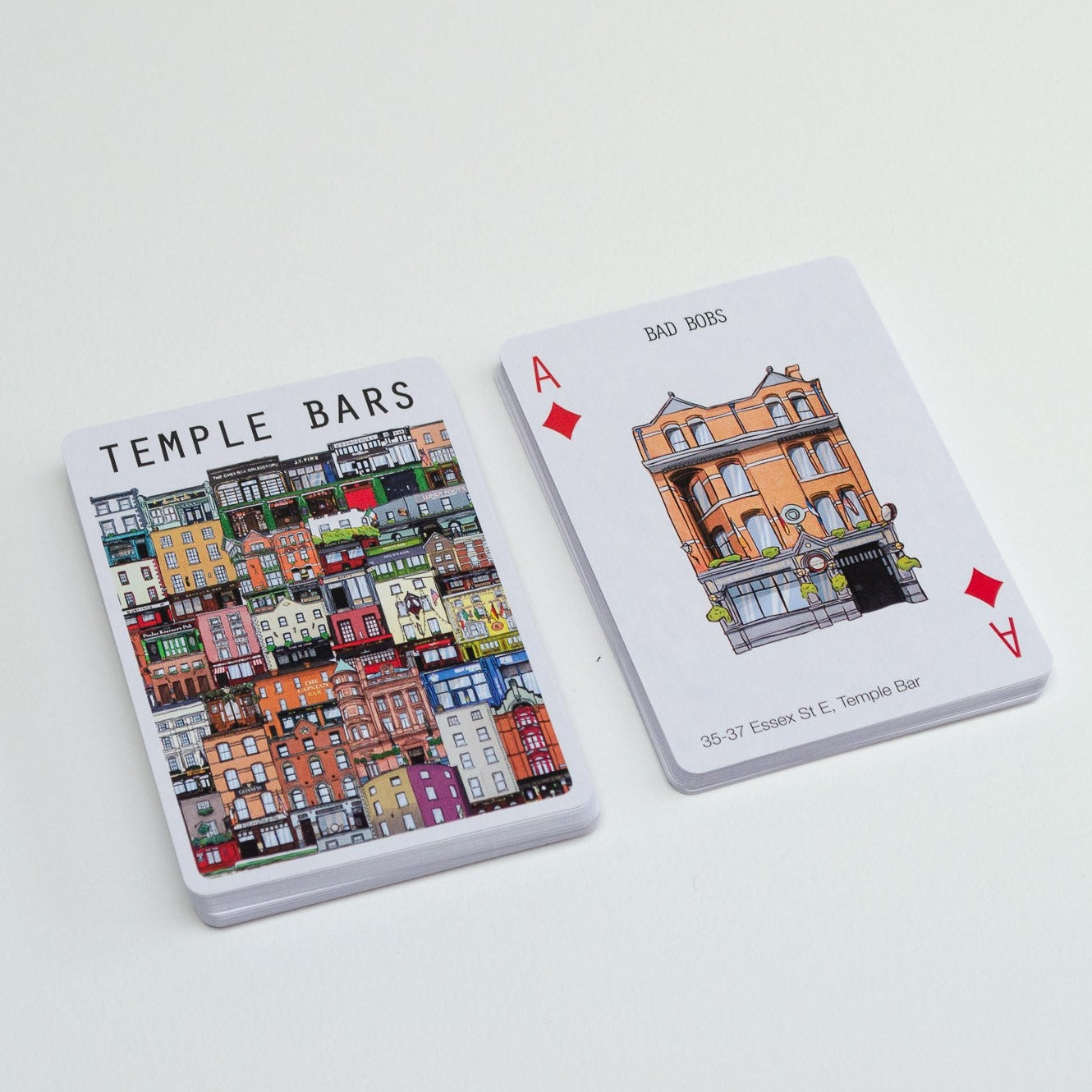 Temple Bars Playing Cards