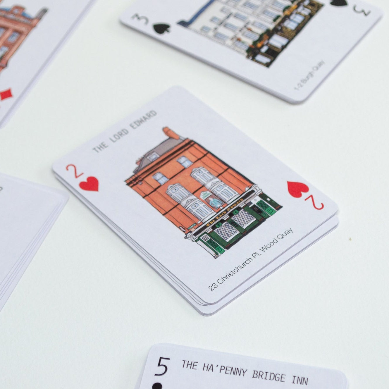 Temple Bars Playing Cards