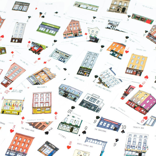 Temple Bars Playing Cards