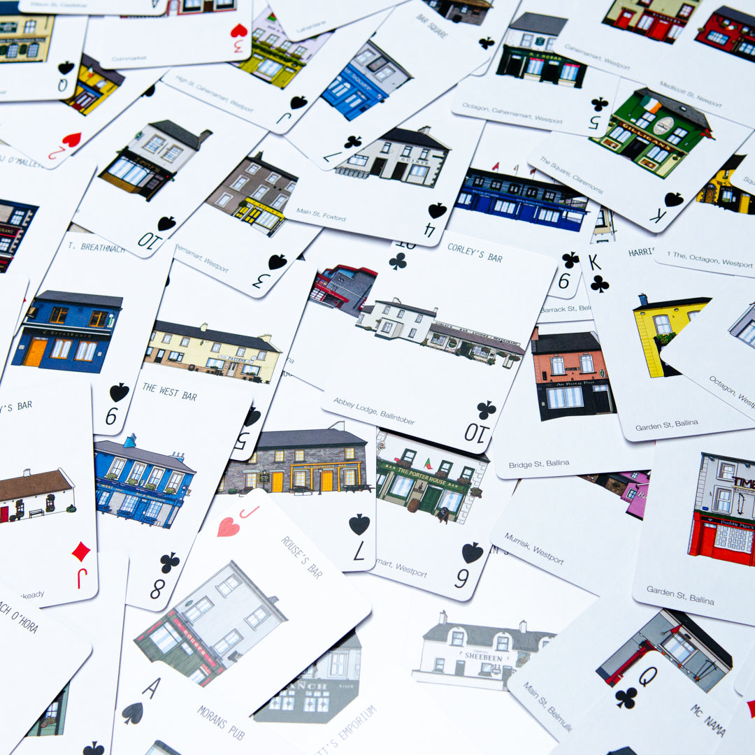 Mayo Pubs Playing Cards