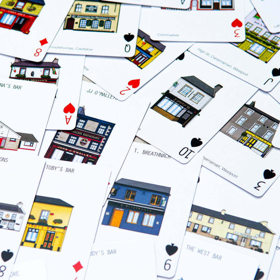 Mayo Pubs Playing Cards