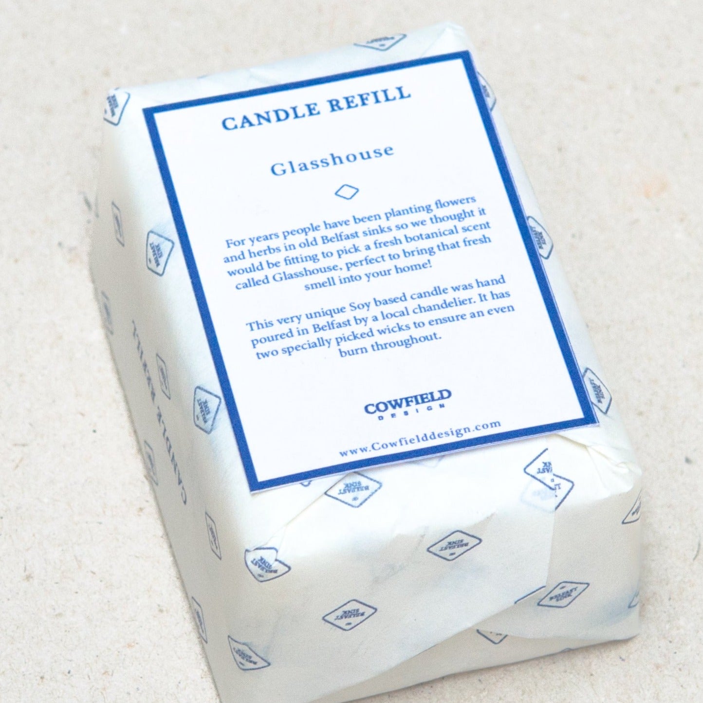 Glasshouse Candle Refill - For Mini Belfast Sink