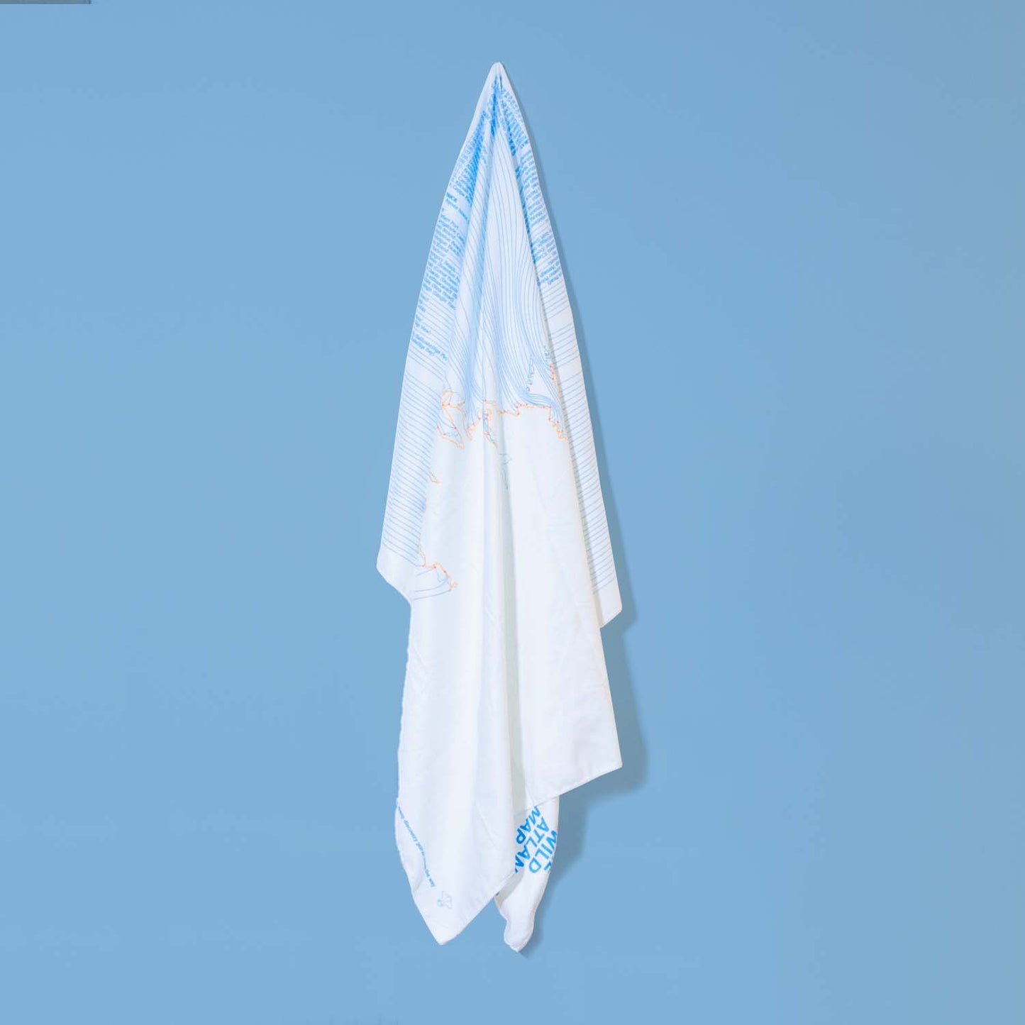 Wild Atlantic Map - Beach Towel