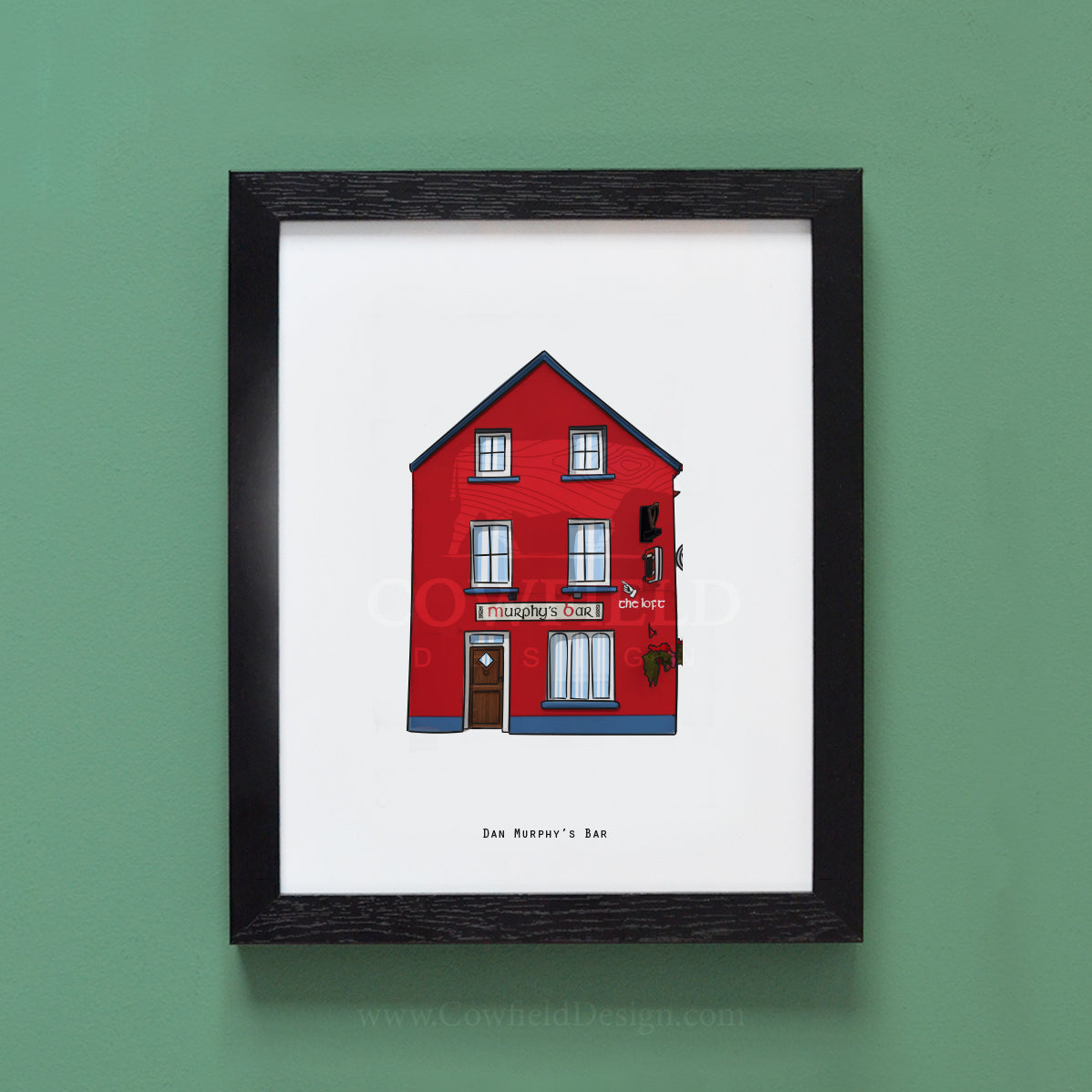 Dan Murphy's Bar illustration