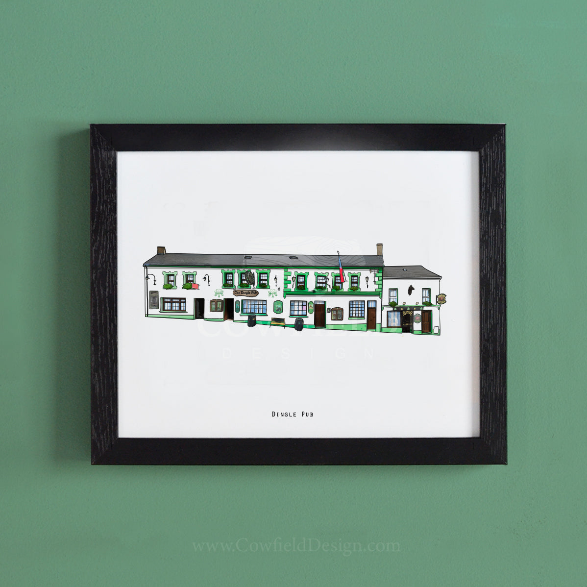 Dingle Pub illustration