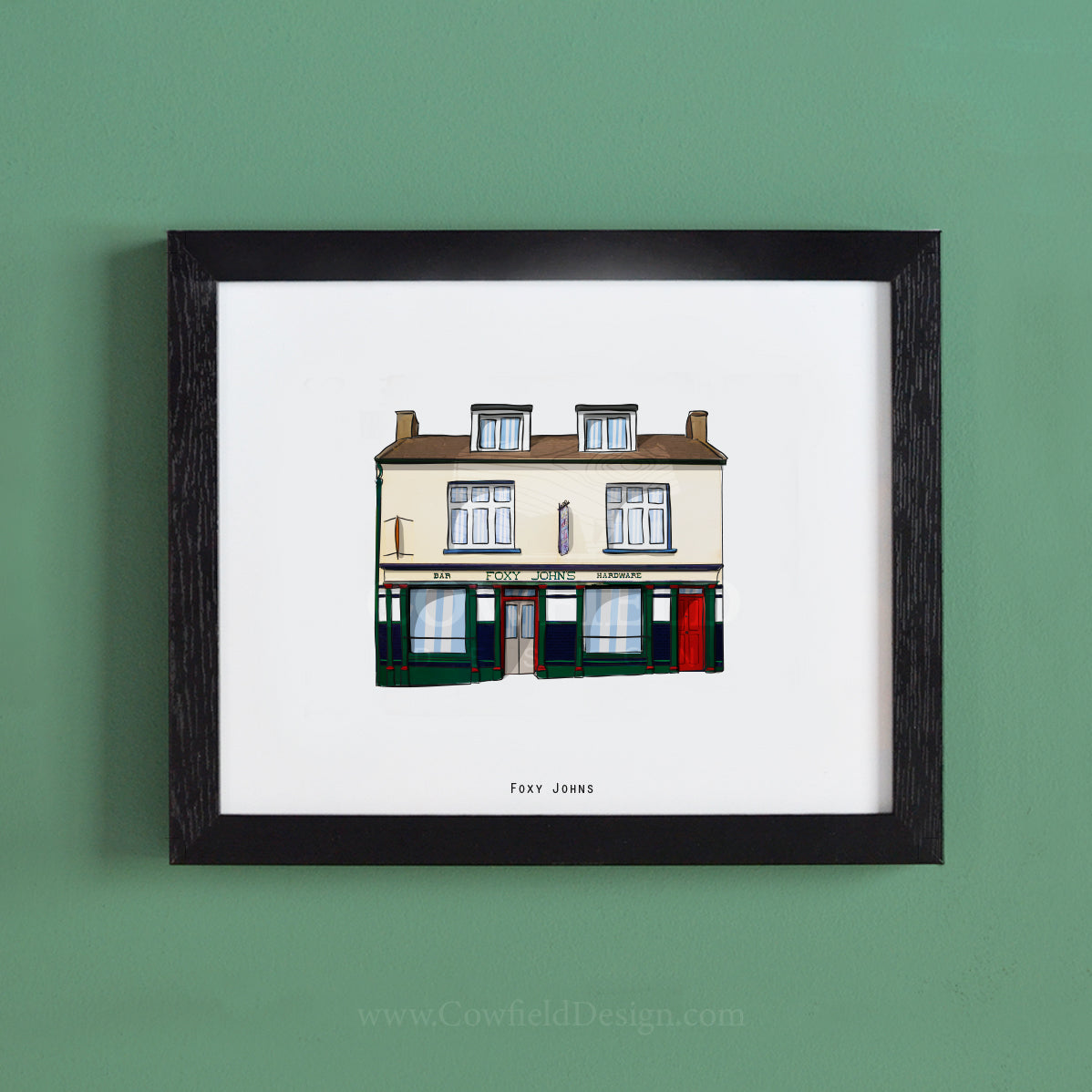 Foxy Johns Illustrated Pubs of Kerry