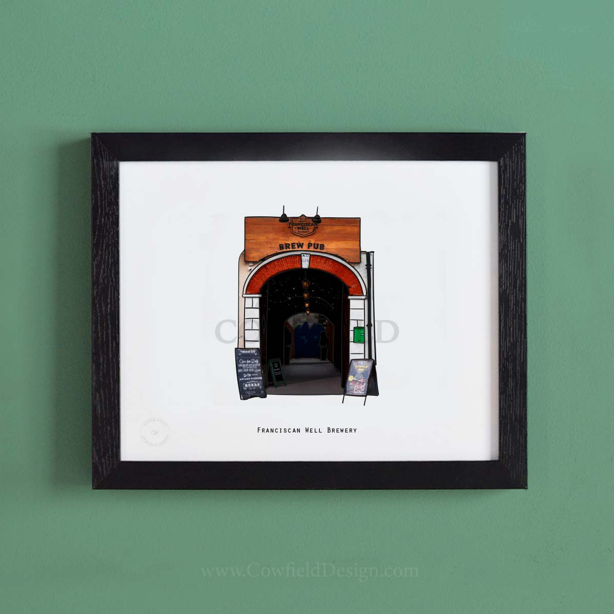 Franciscan Well Brewery Illustrated Pubs of Cork
