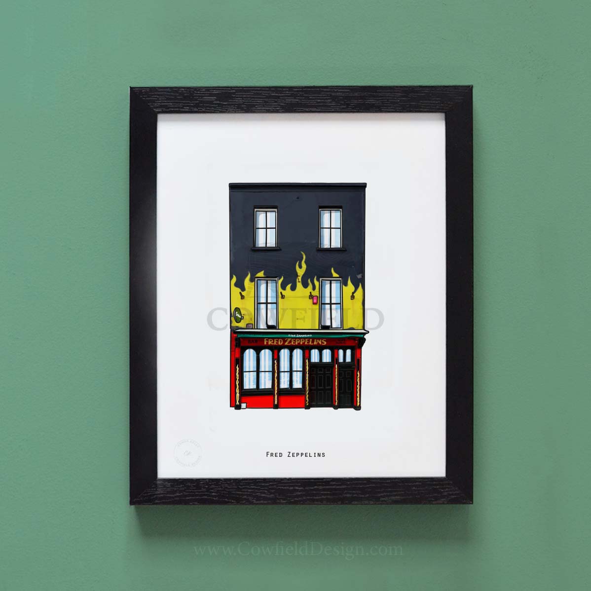 Fred Zeppelins Illustrated Pubs of Cork