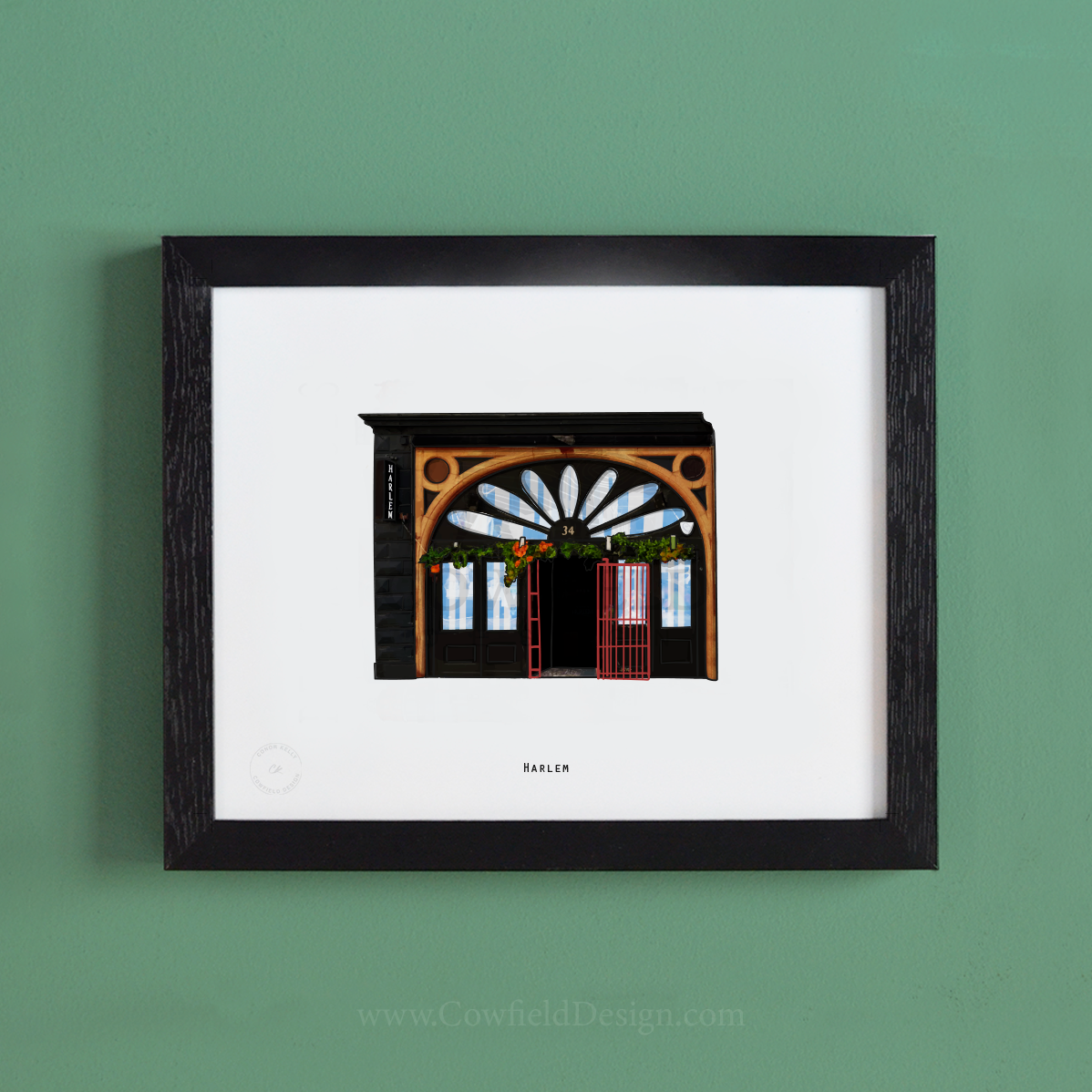 Custom Restaurant Illustration