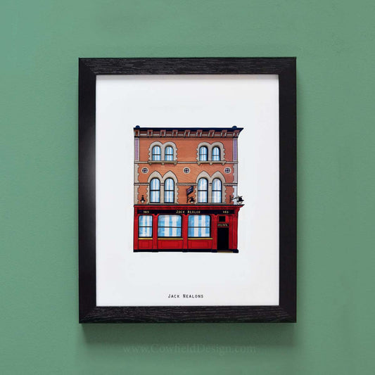 Jack Nealons - Dublin Illustrated pubs of Dublin 2nd