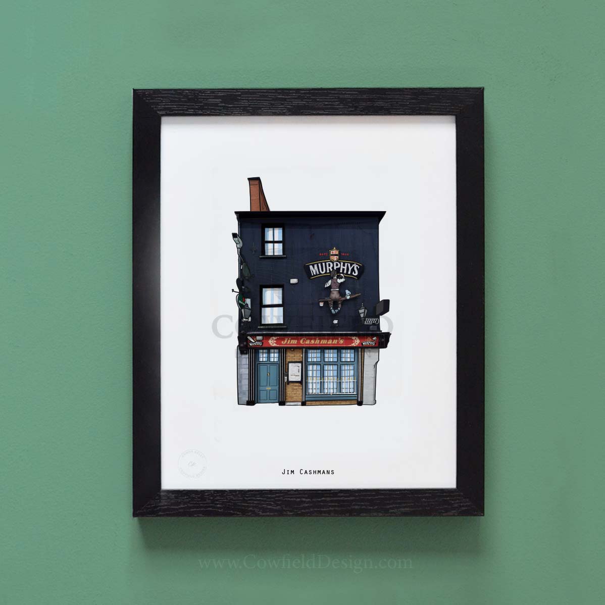 Jim Cashmans Illustrated Pubs of Cork