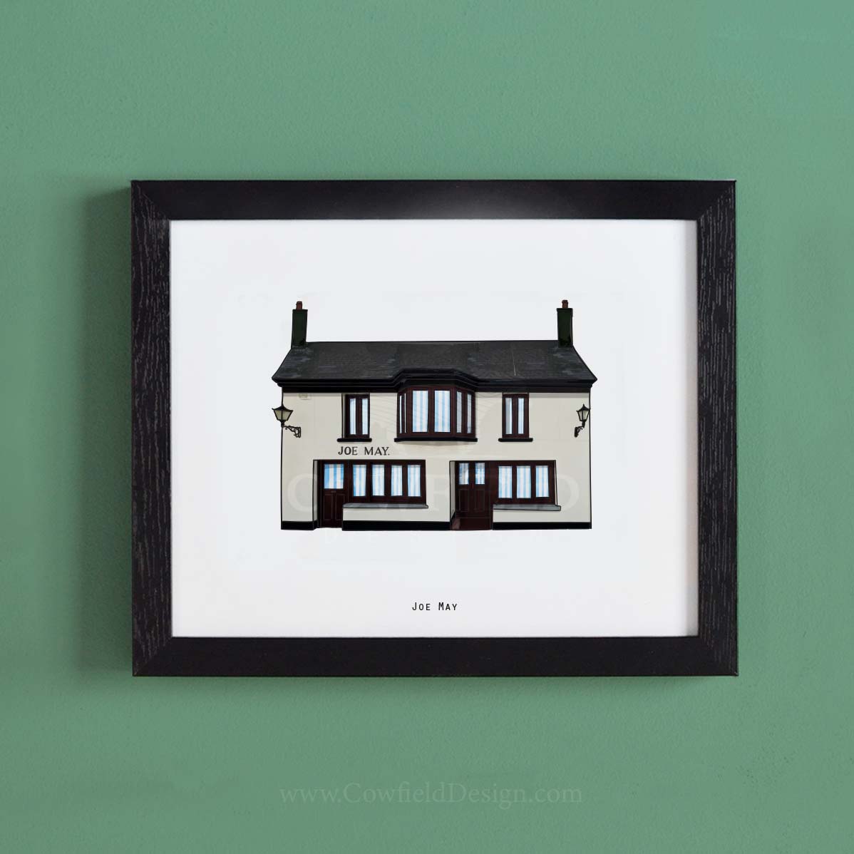 Joe May - Dublin Illustrated pubs of Dublin 2nd