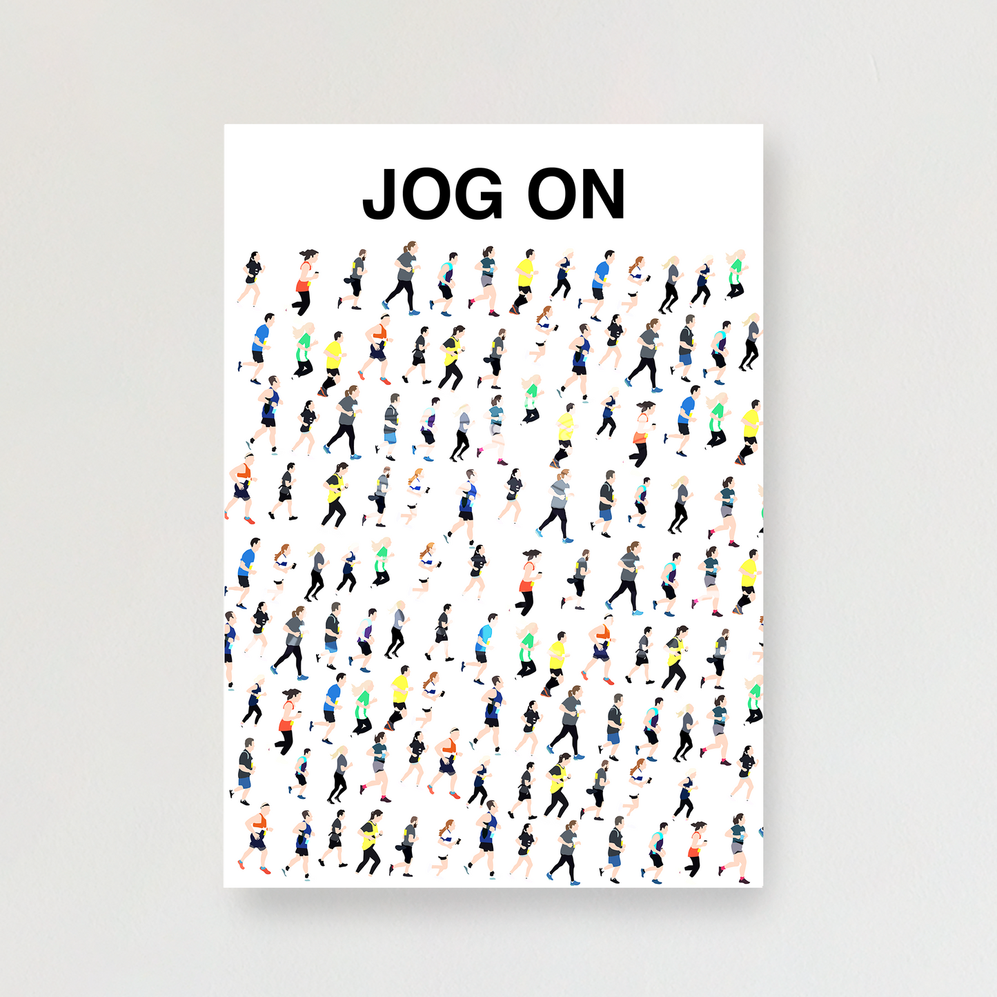Jog On Framed Belfast People (Print Range)