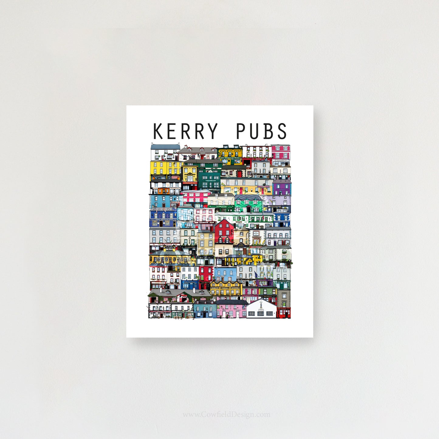 8x10 inch Unframed Kerry Pubs 1st Edition