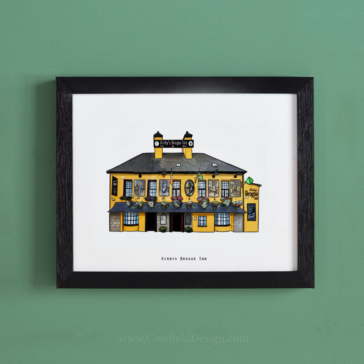 Kirbys Brogue Inn Illustrated Pubs of Kerry