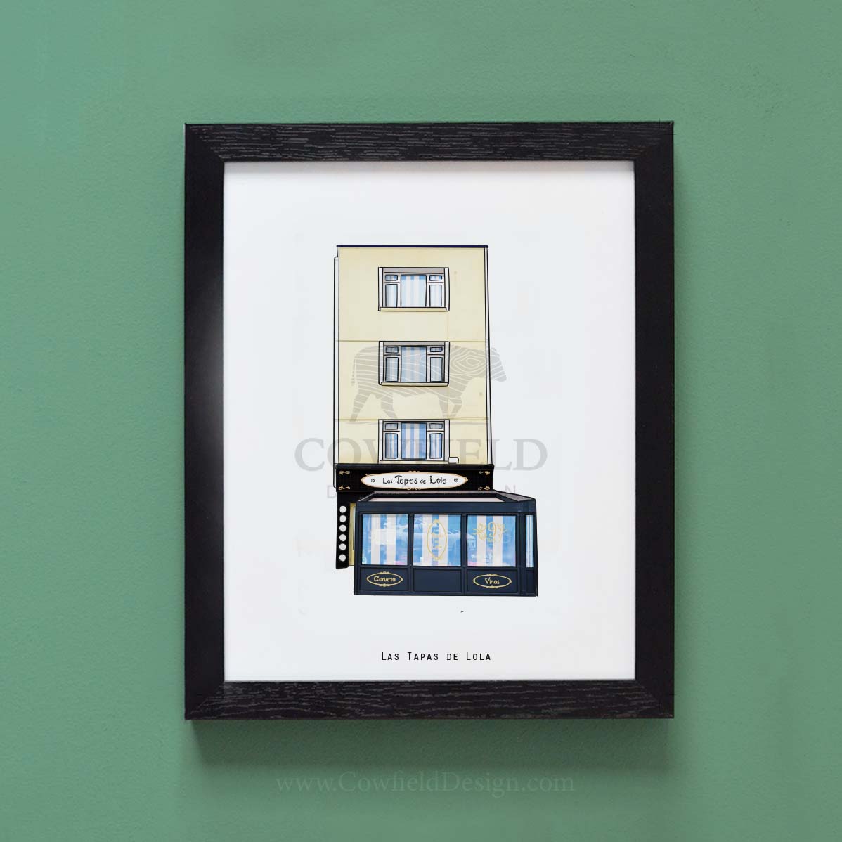 Custom Restaurant Illustration