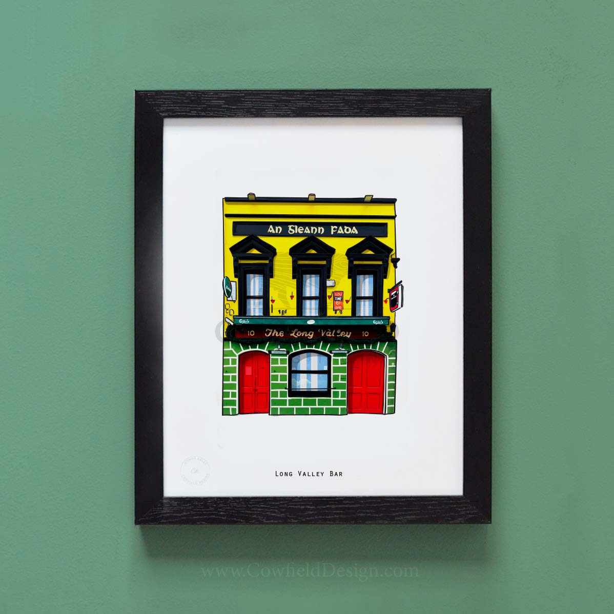 Long Valley Bar Illustrated Pubs of Cork