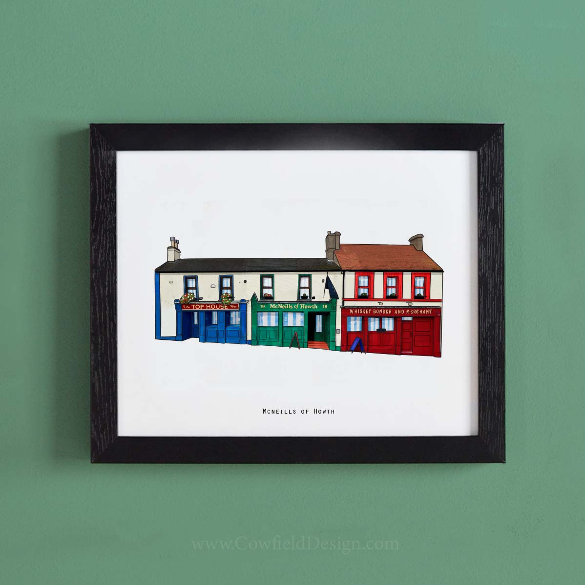 McNeills of Howth - Dublin Illustrated pubs of Dublin 2nd