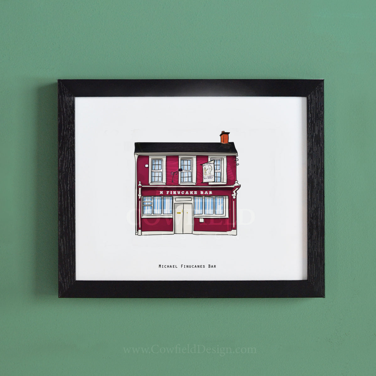 Michael Finucanes Bar Illustrated Pubs of Kerry