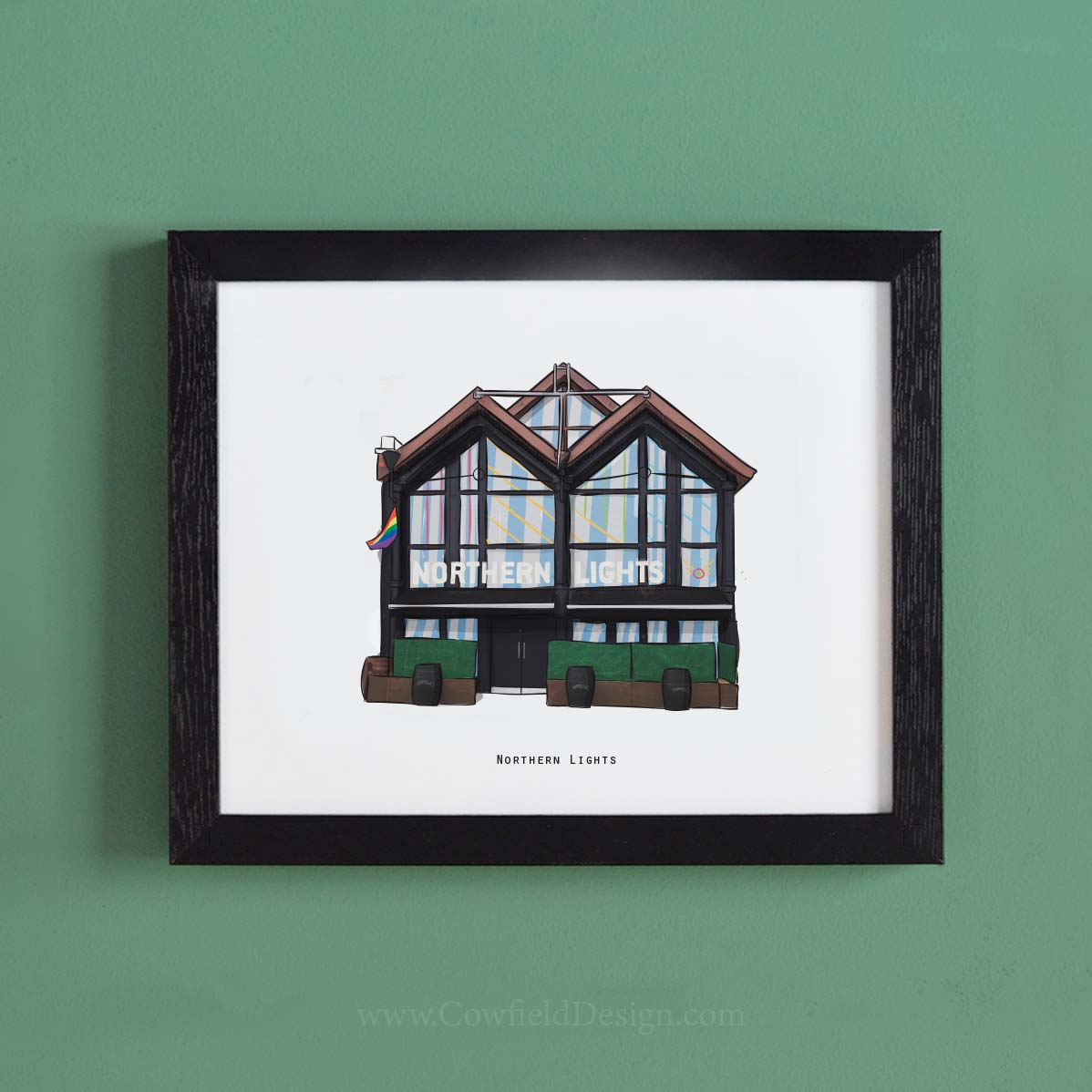 Northern Lights Illustrated Pubs of Belfast