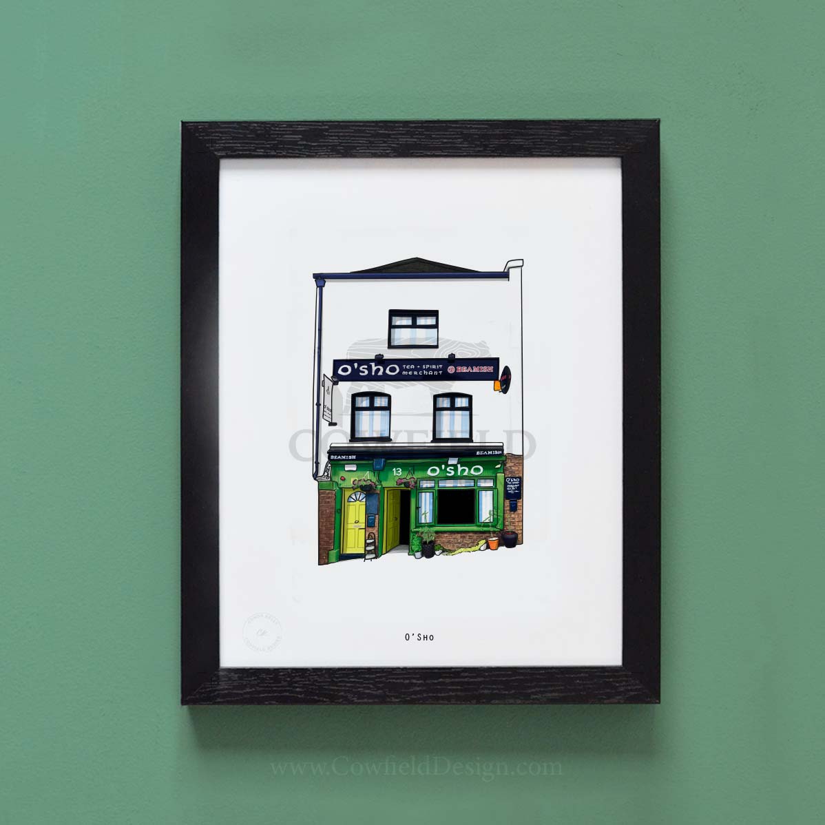 O'sho Illustrated Pubs of Cork
