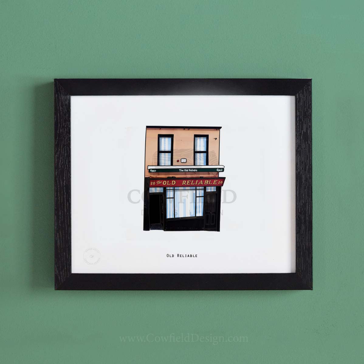 Old Reliable Illustrated Pubs of Cork