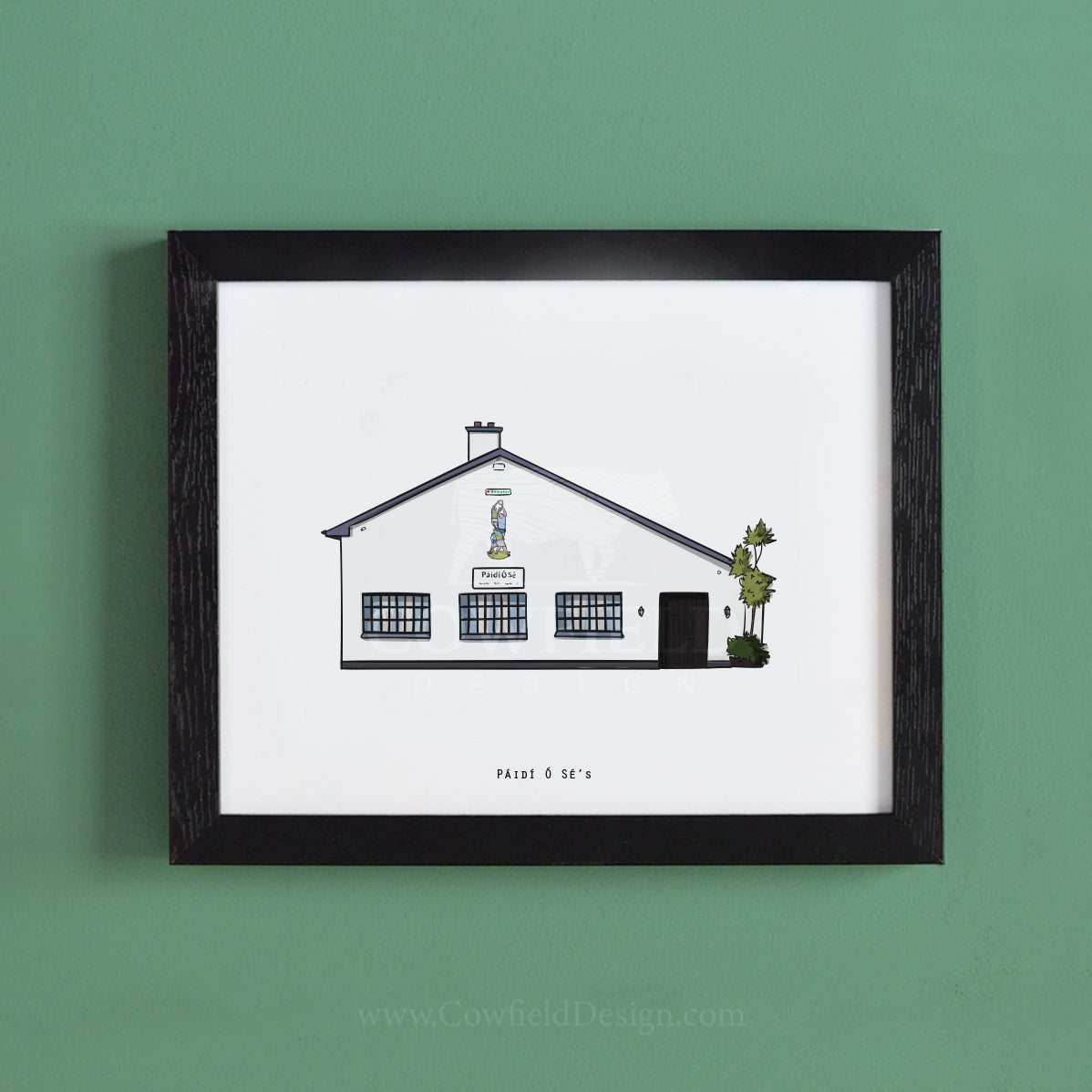 Páidí Ó Sé's Illustrated Pubs of Kerry