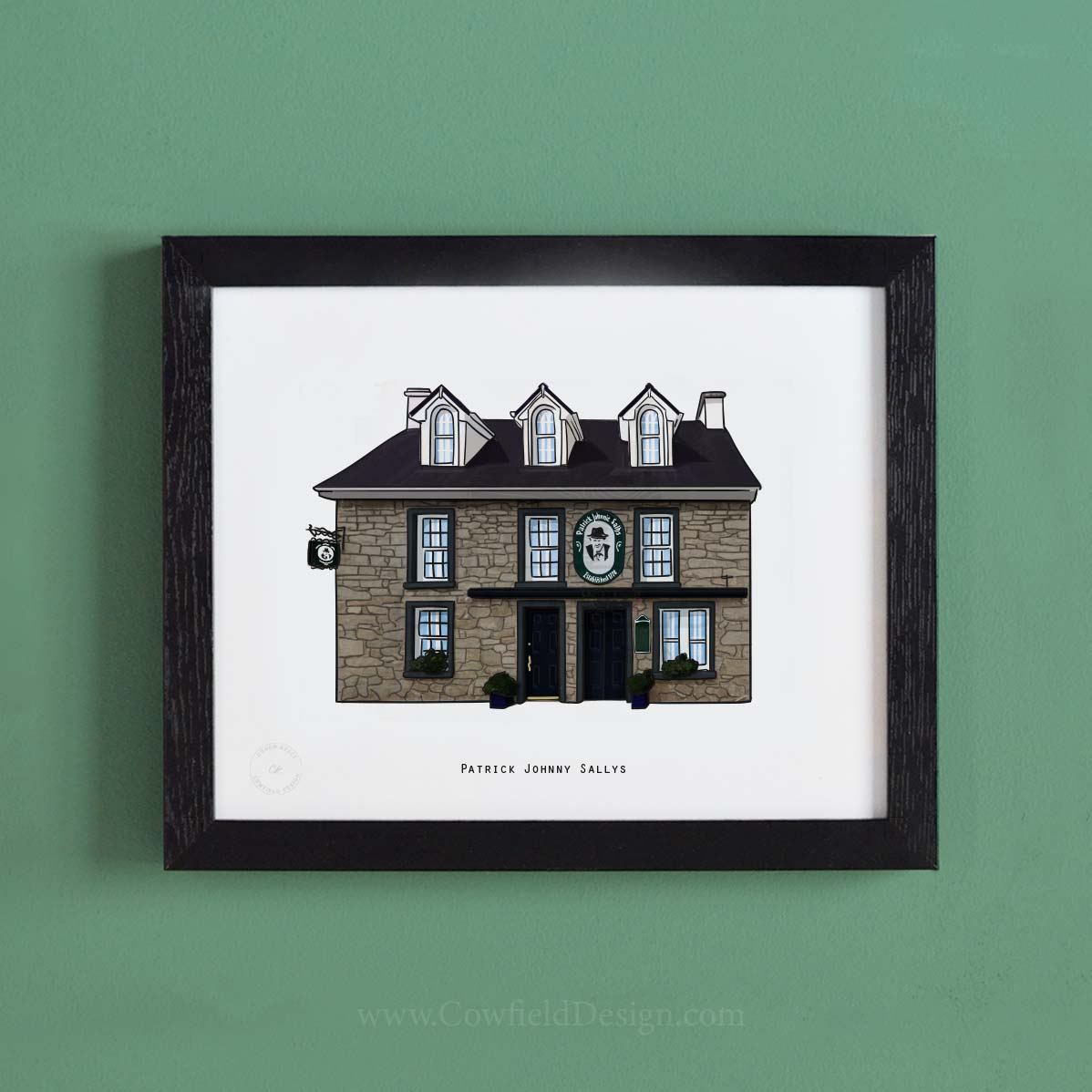 Patrick Johnny Sallys - Donegal (UNFRAMED) Requested Pubs 5th