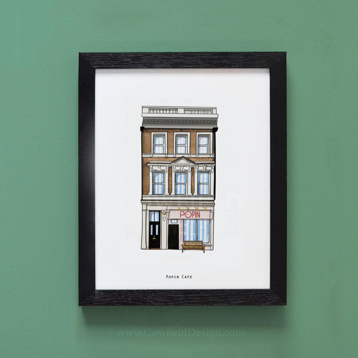Custom Restaurant Illustration