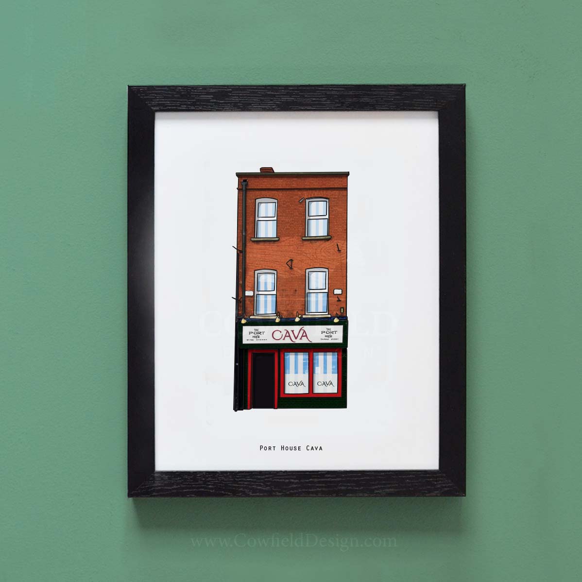 Custom Restaurant Illustration