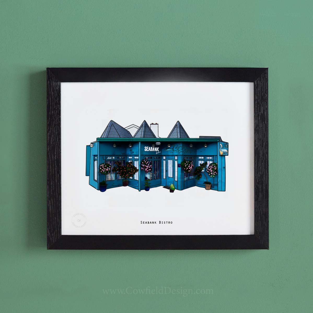 Custom Restaurant Illustration