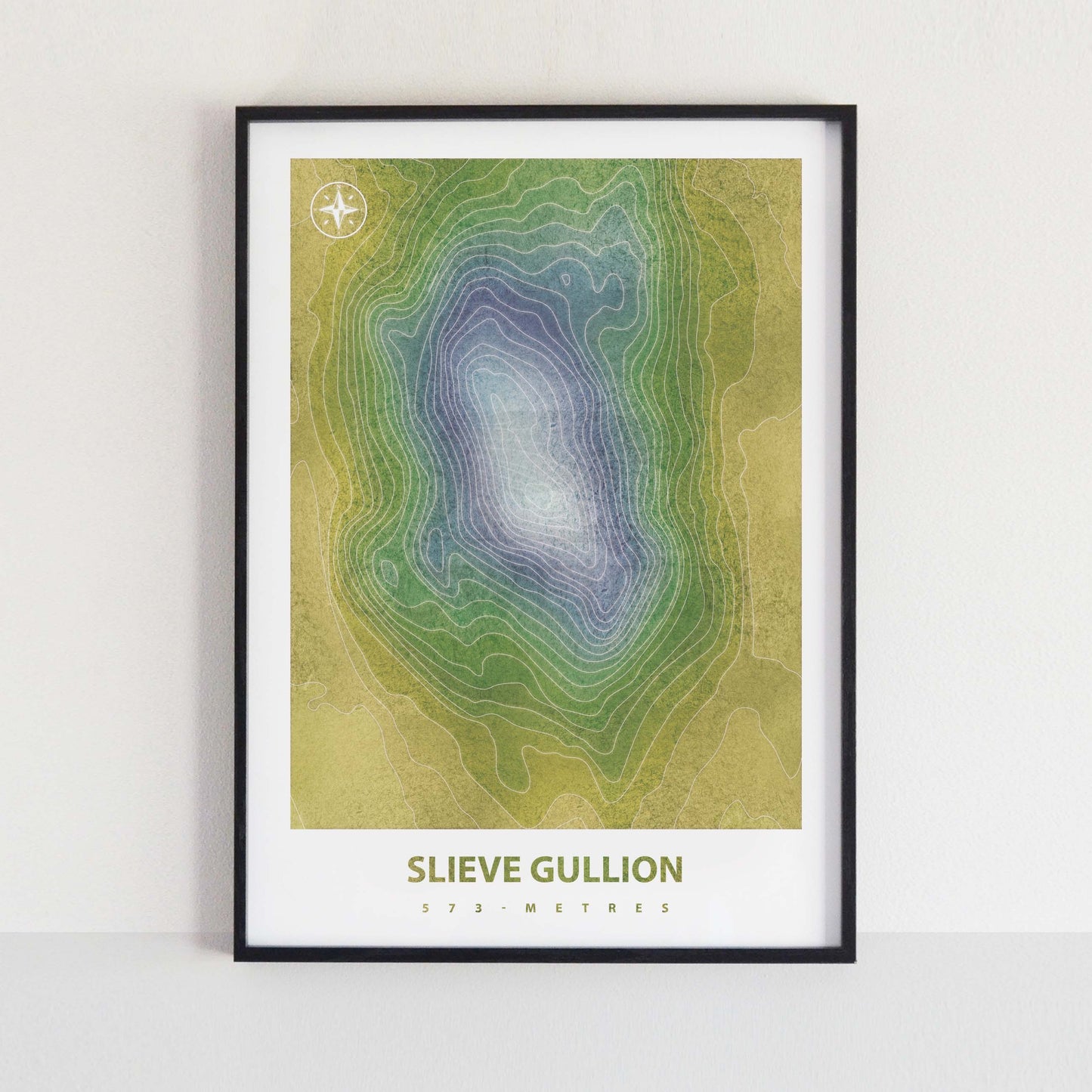 Custom Mountain Peak Illustration