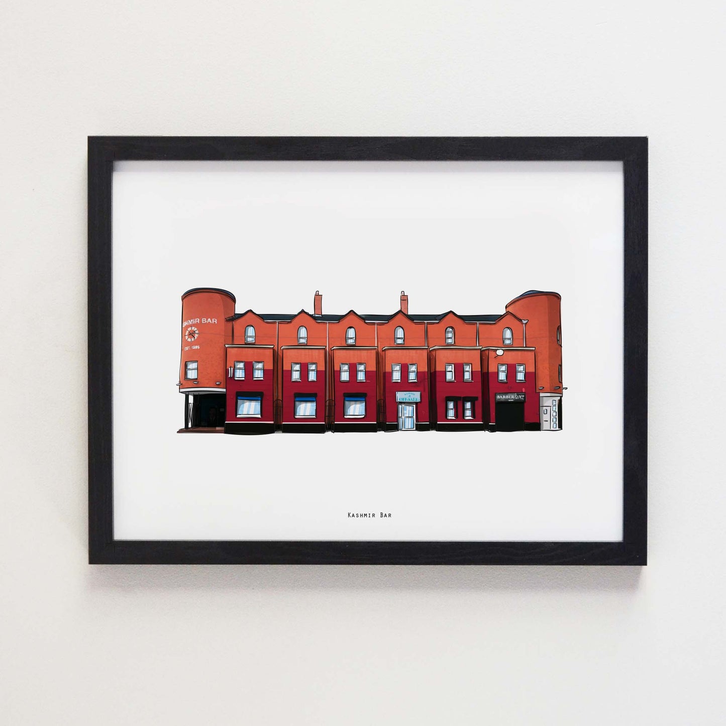 The Kashmir Bar 40x30cm Requested Pubs 2nd
