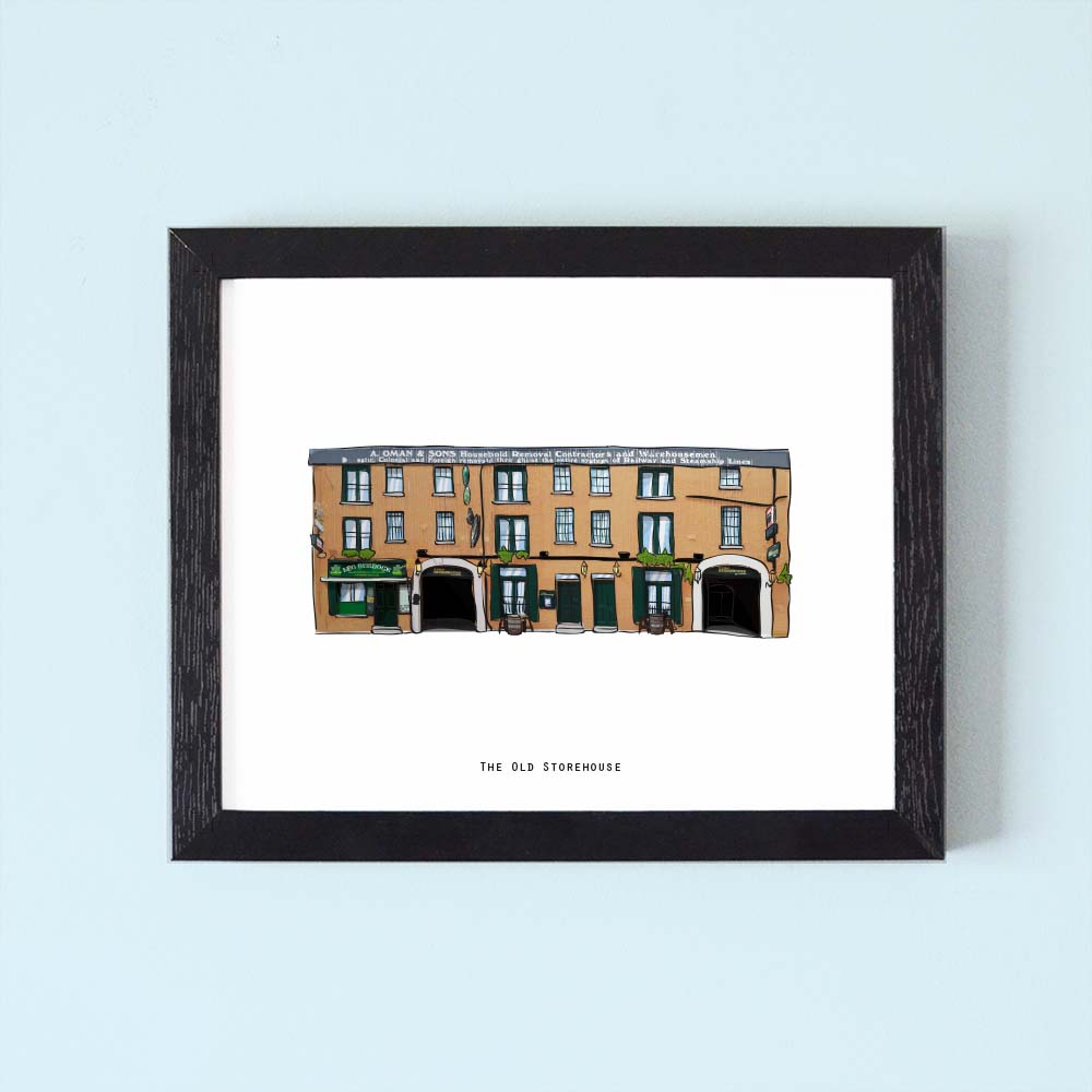 The Old Storehouse Illustrated pubs of Dublin