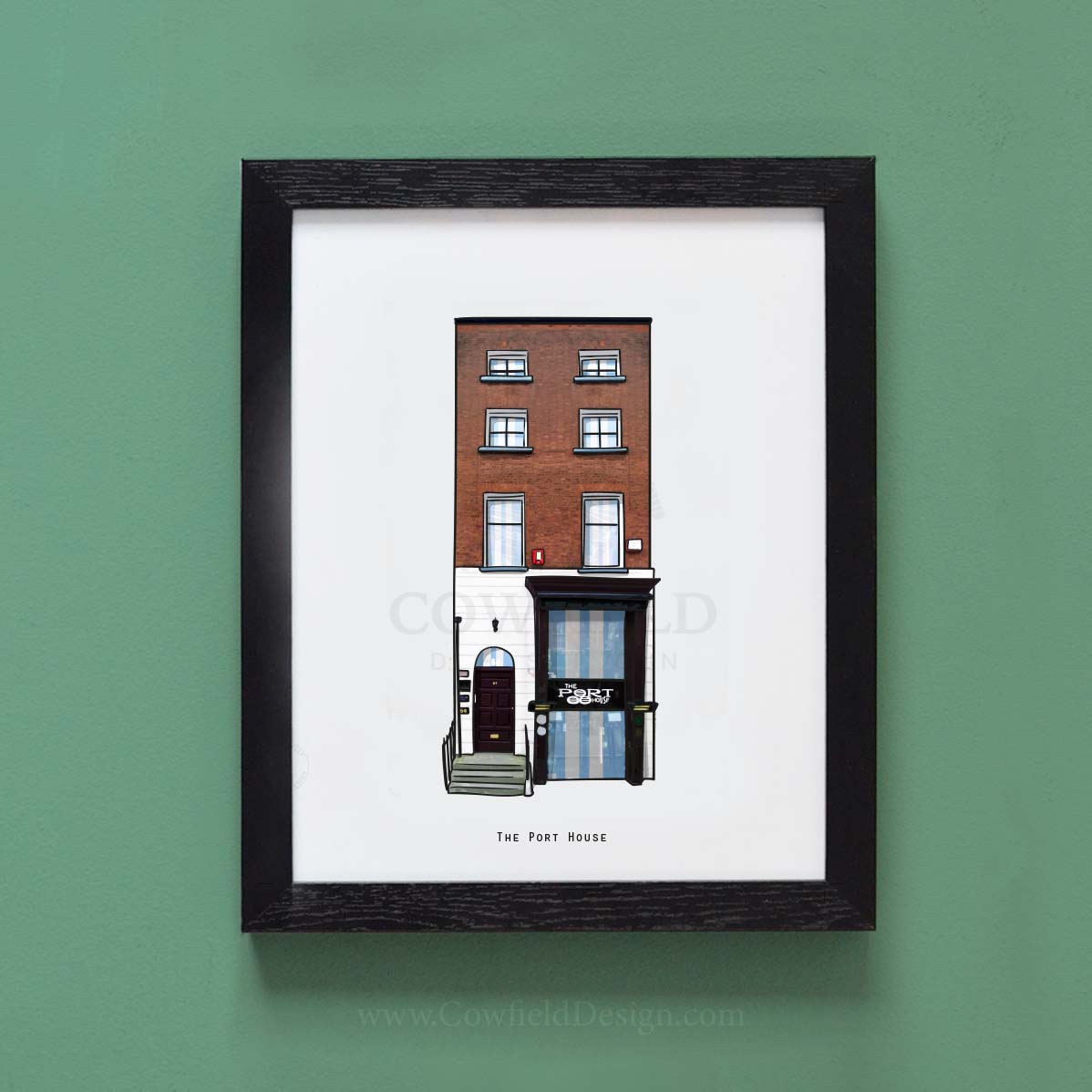 Custom Restaurant Illustration