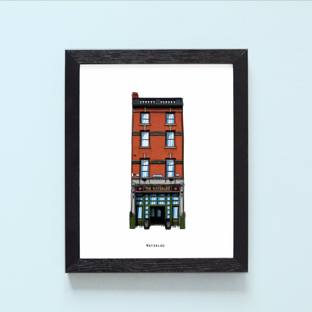 8x Waterloo unframed Requested Pubs 6th
