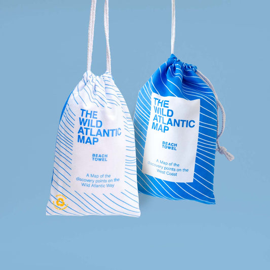 Wild Atlantic Map Beach Towel Bundle