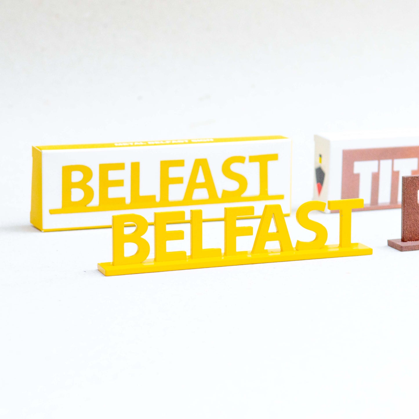 Belfast Metal Sign