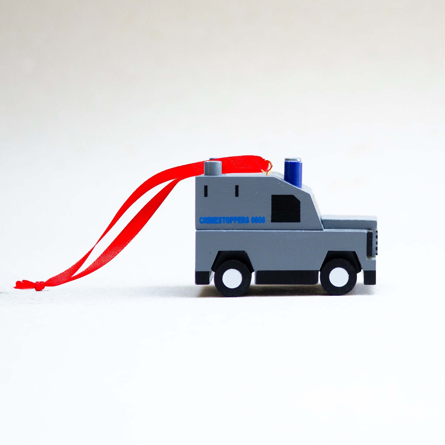 The Grey Police Van Decoration
