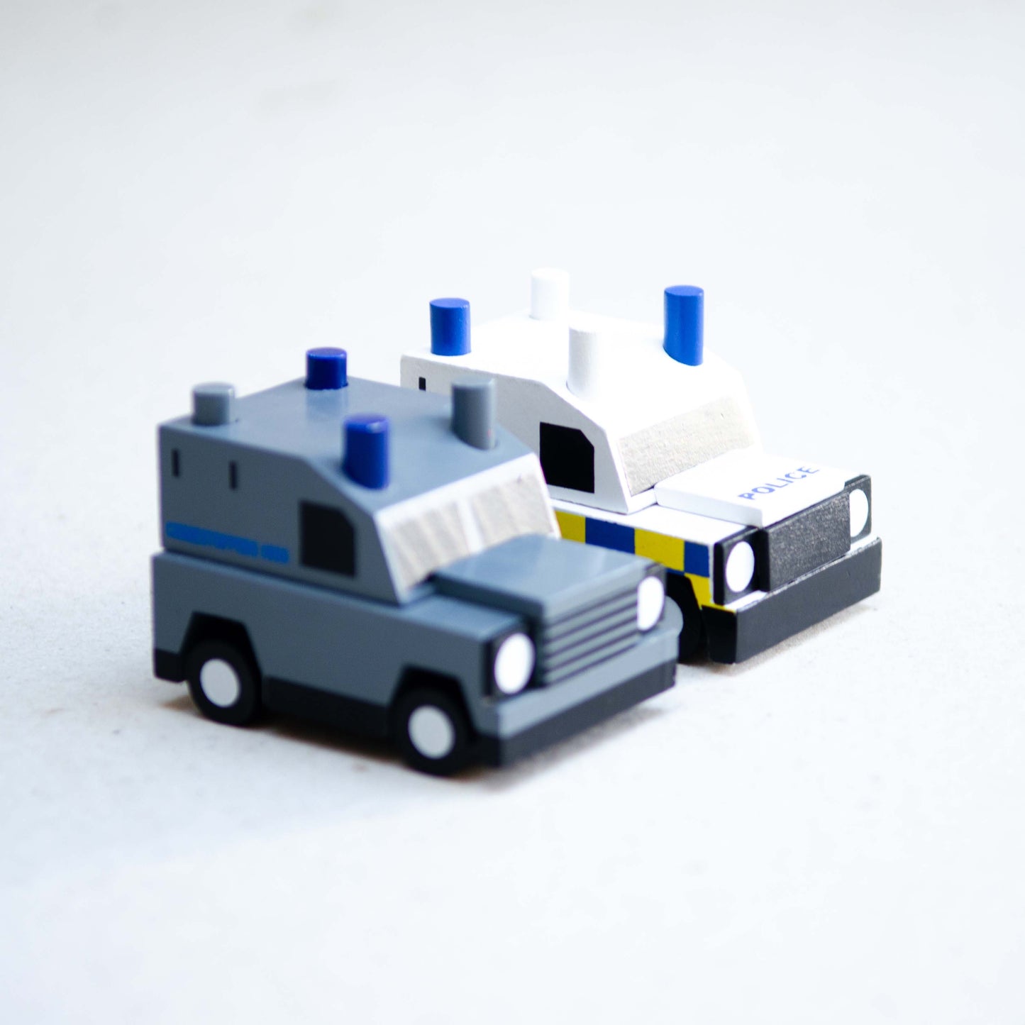 The Grey Police Van
