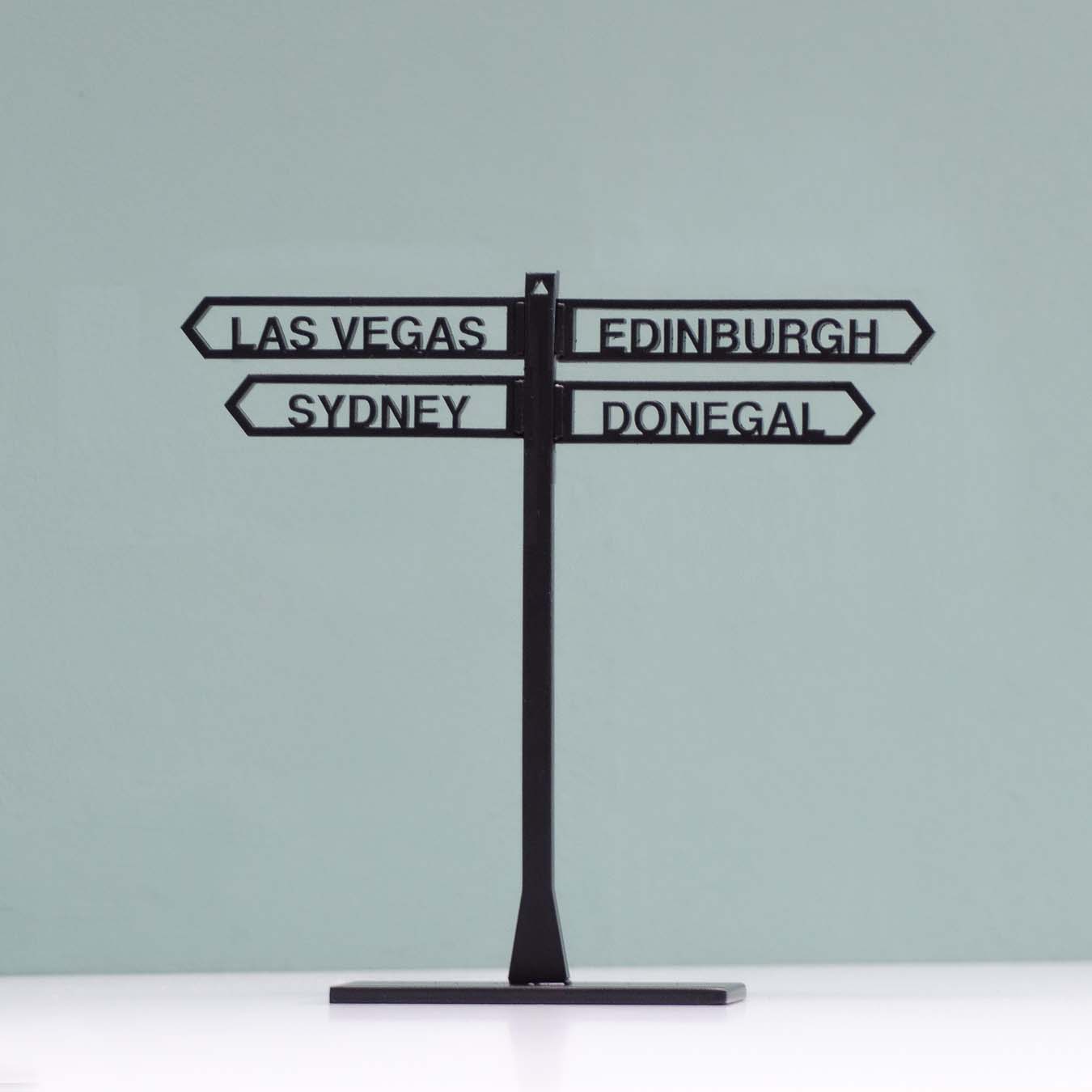 Sign Post + 4 Signs Signs